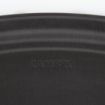 Picture of Cambro Camtread Large Fibreglass Oval Non-Slip Tray Black 600mm