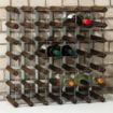 Picture of Wine Rack Dark Wood 42 Bottle