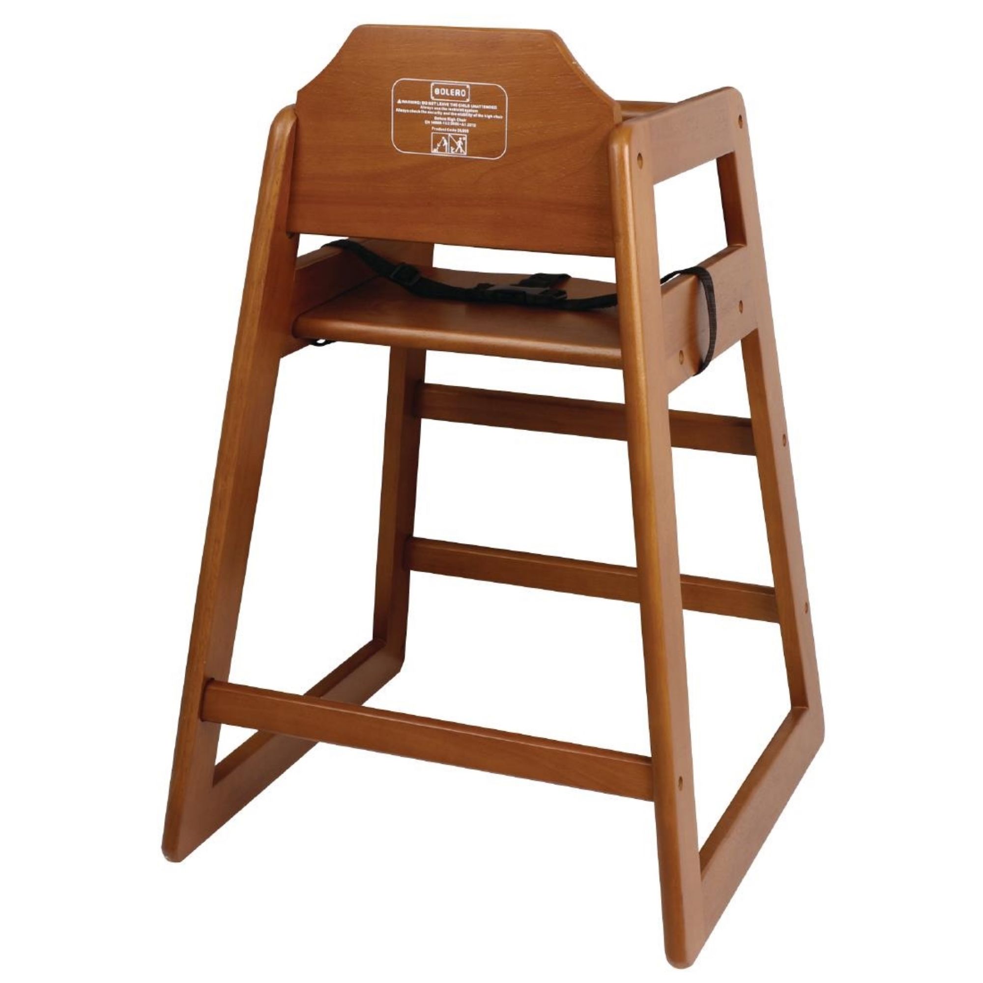 Picture of Bolero Wooden Highchair Dark Wood Finish