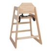 Picture of Bolero Wooden Highchair Natural Finish