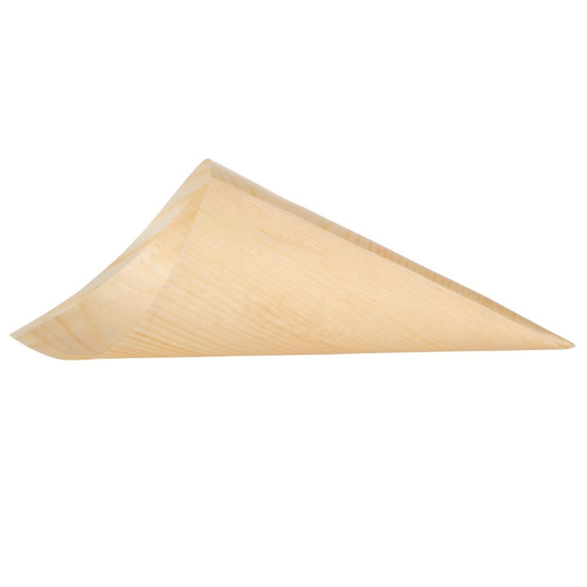 Picture of Fiesta Compostable Wooden Canape Cones 75mm (Pack of 100)