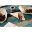 Picture of Fiesta Compostable Wooden Canape Cones 75mm (Pack of 100) - DK389