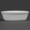 Picture of Olympia Whiteware Oval Pie Bowls 161mm (Pack of 6)