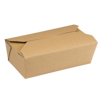 Picture of Colpac Recyclable Microwavable Food Boxes Rectangular 985ml (250 pack)