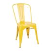 Picture of Bolero Bistro Steel Side Chairs Yellow (Pack of 4)