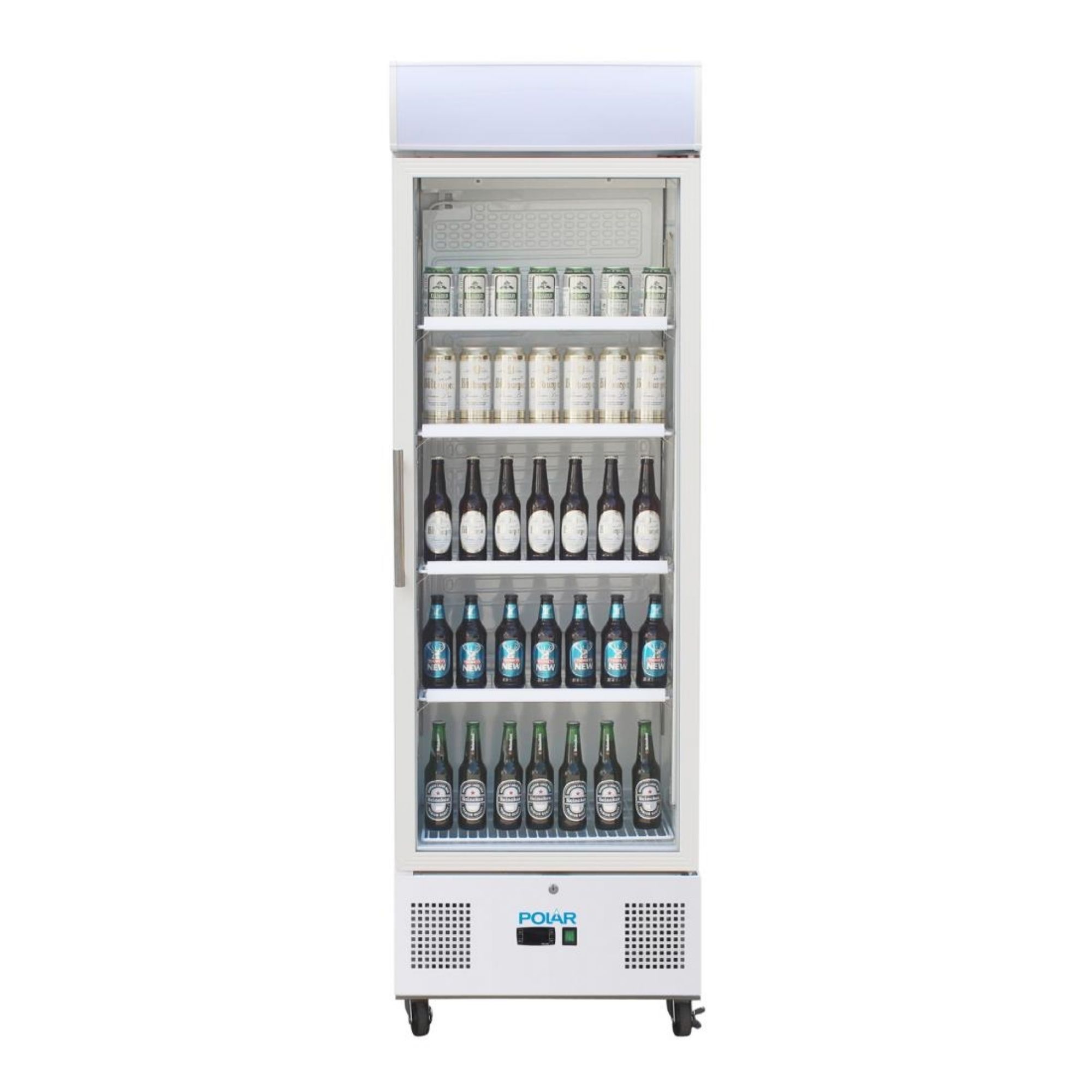 Picture of Polar G-Series Upright Display Fridge 368Ltr White