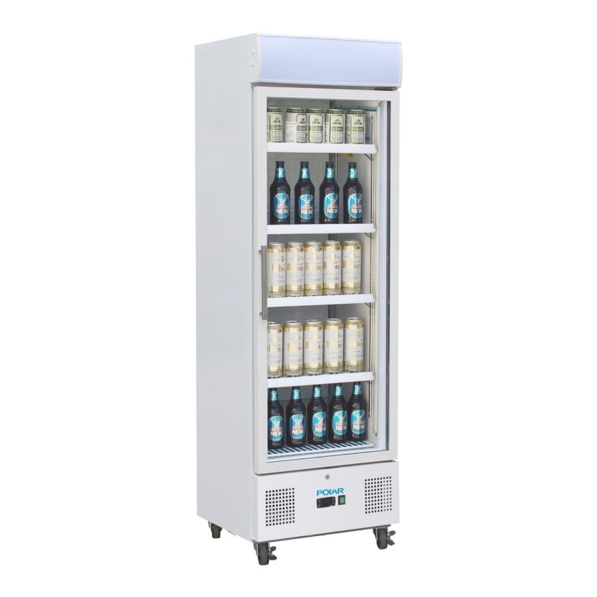 Picture of Polar G-Series Upright Display Fridge 368Ltr White