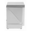 Picture of Buffalo Digital Undercounter Glass Washer with Drain Pump 400mm Basket 2.9kW - DK773