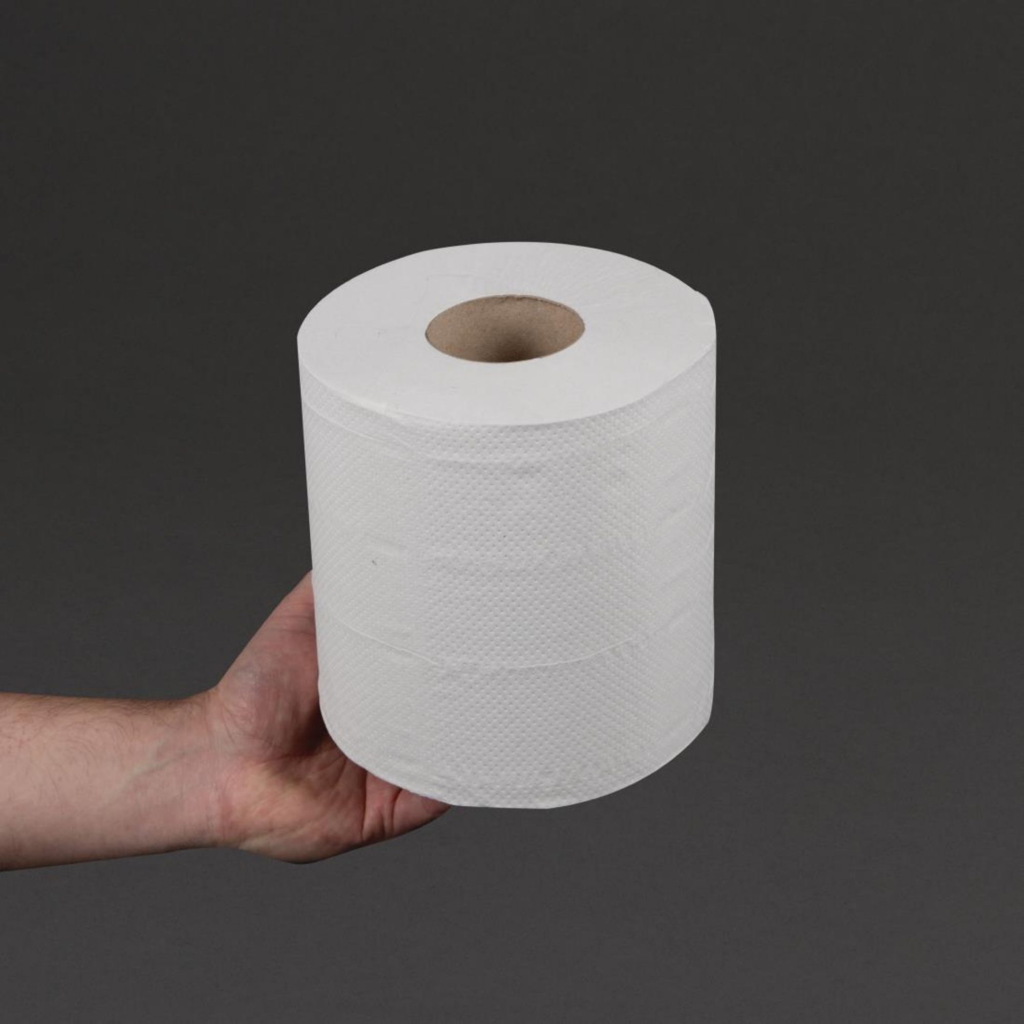 Picture of Jantex Centrefeed White Rolls 2-Ply 120m (Pack of 6)