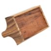 Picture of T&G Woodware Acacia Wood Condiment Basket with Handle