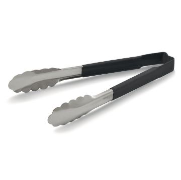 Picture of Vollrath Black Utility Grip Kool Touch Tong 9"