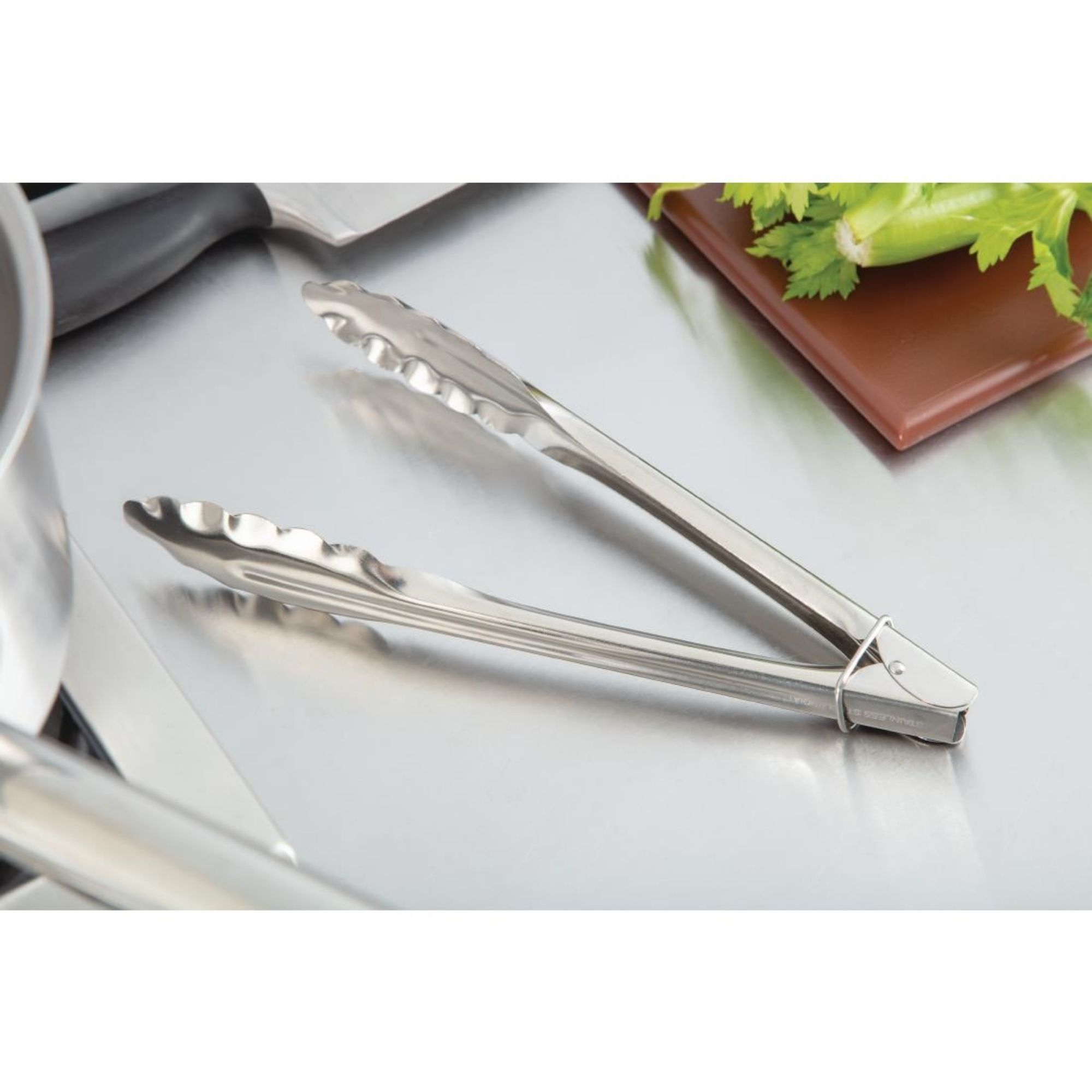 Picture of Nisbets Essentials Catering Tongs 245mm