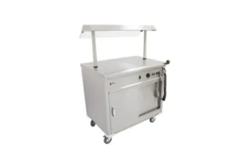 Picture of Parry MSF9G - Mobile Flat Top Servery With Gantry