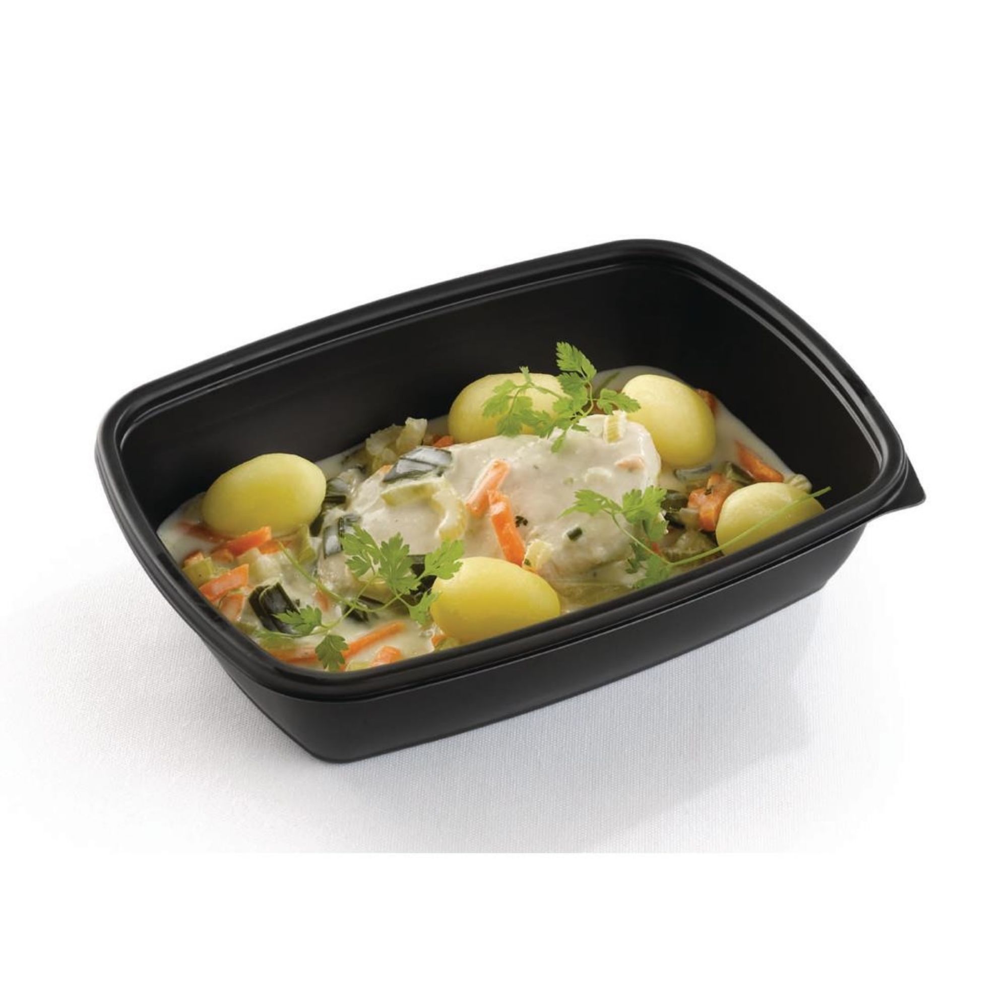Picture of Fastpac Medium Rectangular Food Containers 900ml / 32oz (Pack of 300)