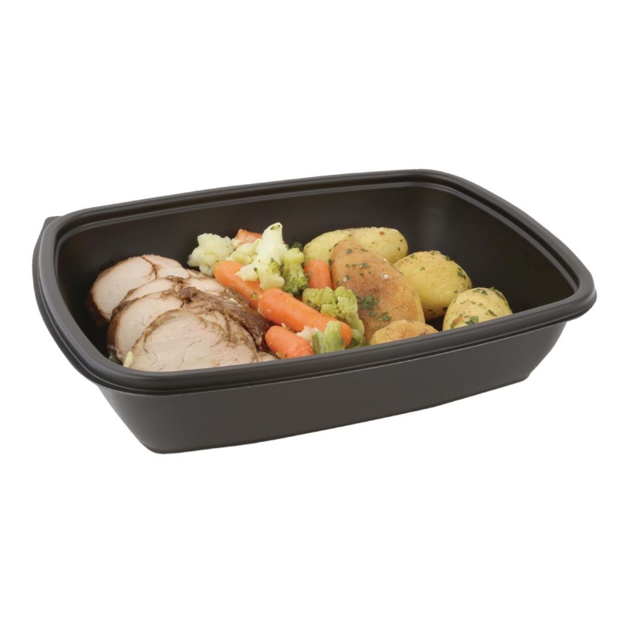 Picture of Fastpac Medium Rectangular Food Containers 900ml / 32oz (Pack of 300)