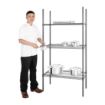 Picture of Nisbets Essentials 3 Tier Coated Shelving Unit 1820 x 915 x 457mm