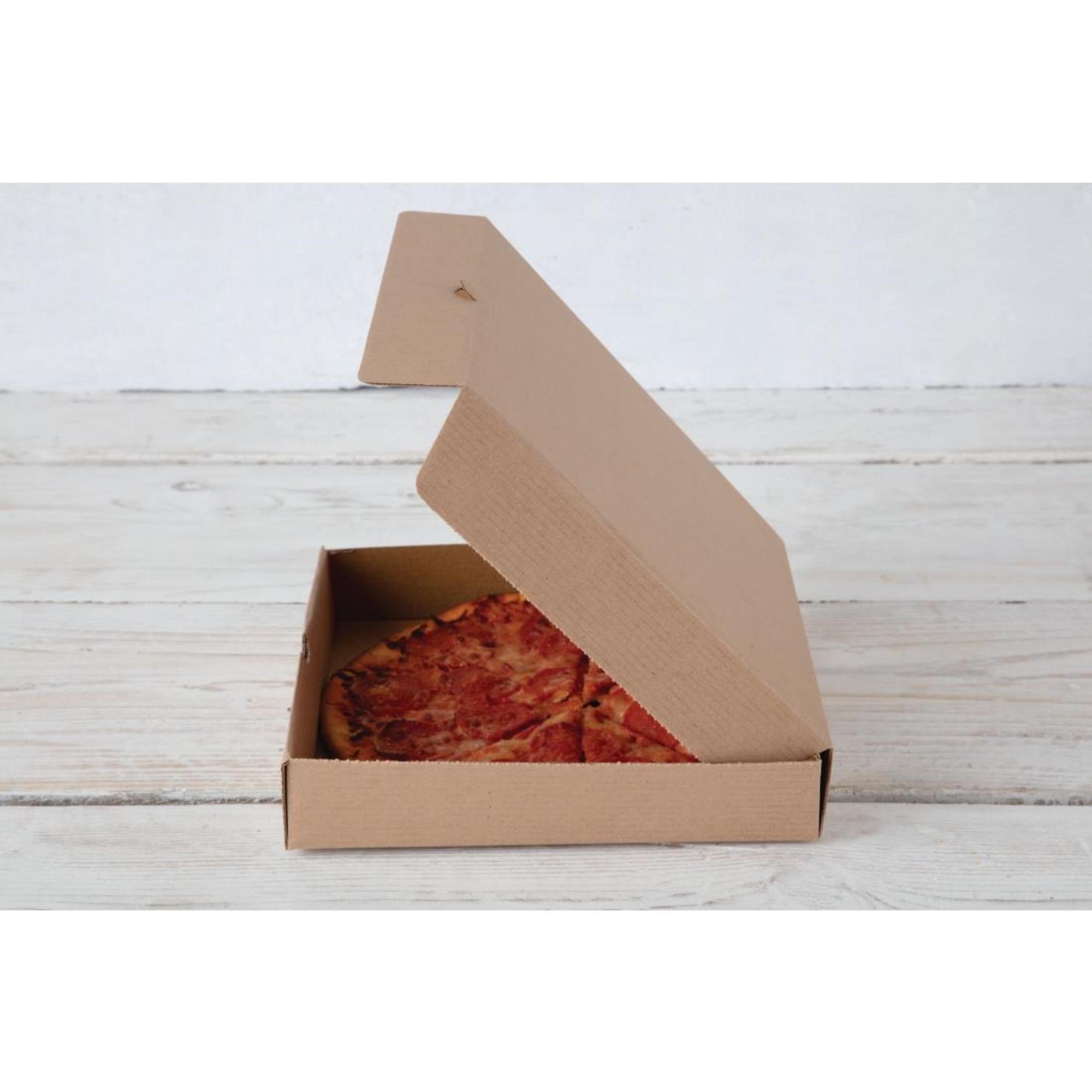Picture of Fiesta Compostable Plain Pizza Boxes 9" (Pack of 100)