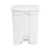 Picture of Jantex Kitchen Pedal Bin White 65Ltr