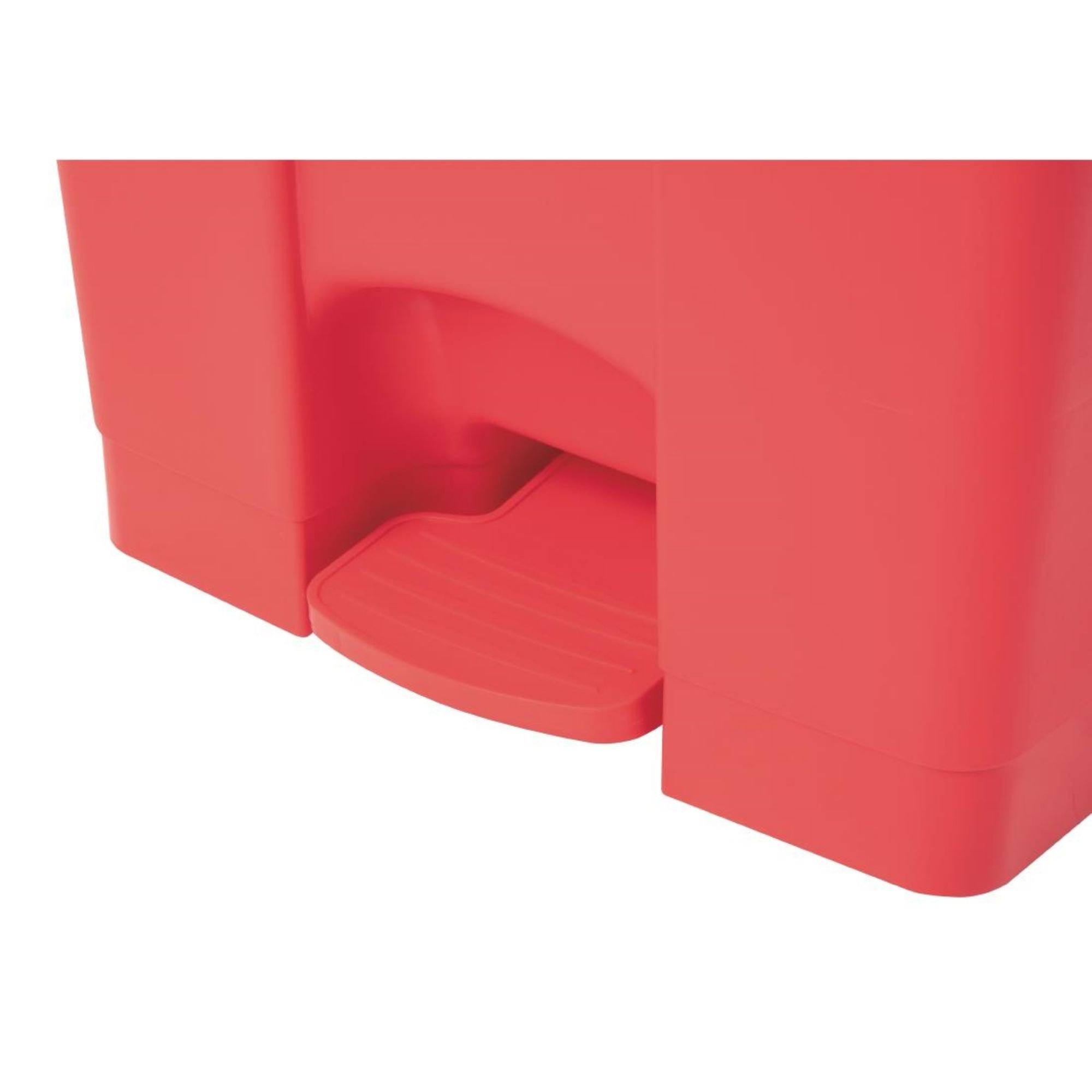 Picture of Jantex Kitchen Pedal Bin Red 87Ltr