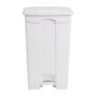 Picture of Jantex Kitchen Pedal Bin White 87Ltr