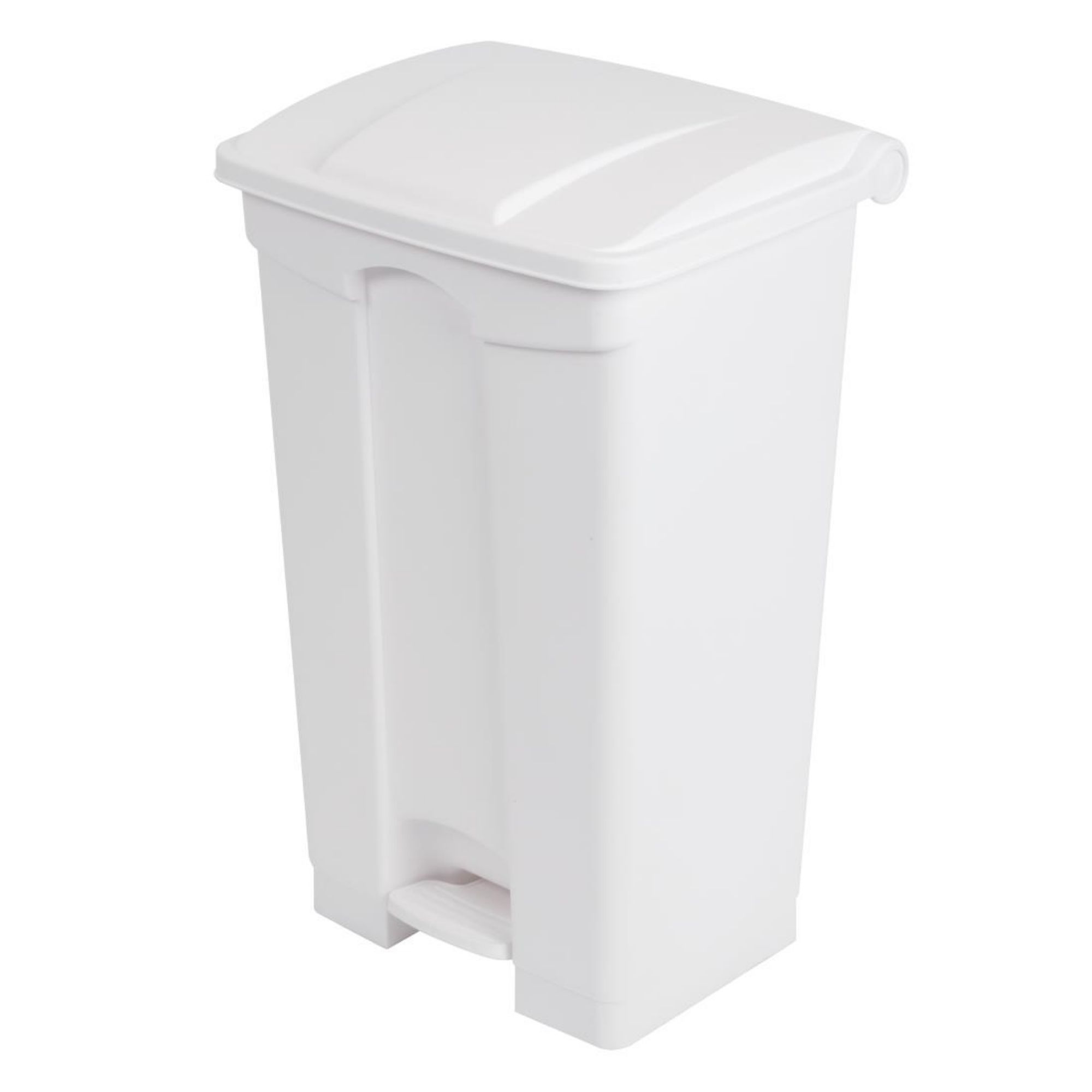 Picture of Jantex Kitchen Pedal Bin White 87Ltr