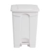 Picture of Jantex Kitchen Pedal Bin White 45Ltr