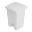 Picture of Jantex Kitchen Pedal Bin White 45Ltr