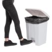 Picture of Jantex Kitchen Pedal Bin White 45Ltr