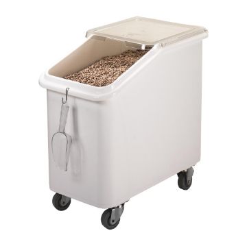 Picture of Cambro Mobile Ingredient Bin White 102Ltr
