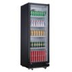 Picture of Nisbets Essentials Upright Display Cooler Black - 346Ltr