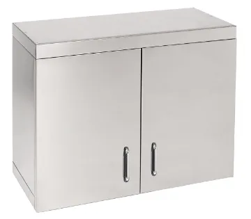 Picture of Parry WCH750 - Stainless Steel Hinged Double Door Wall Cupboard