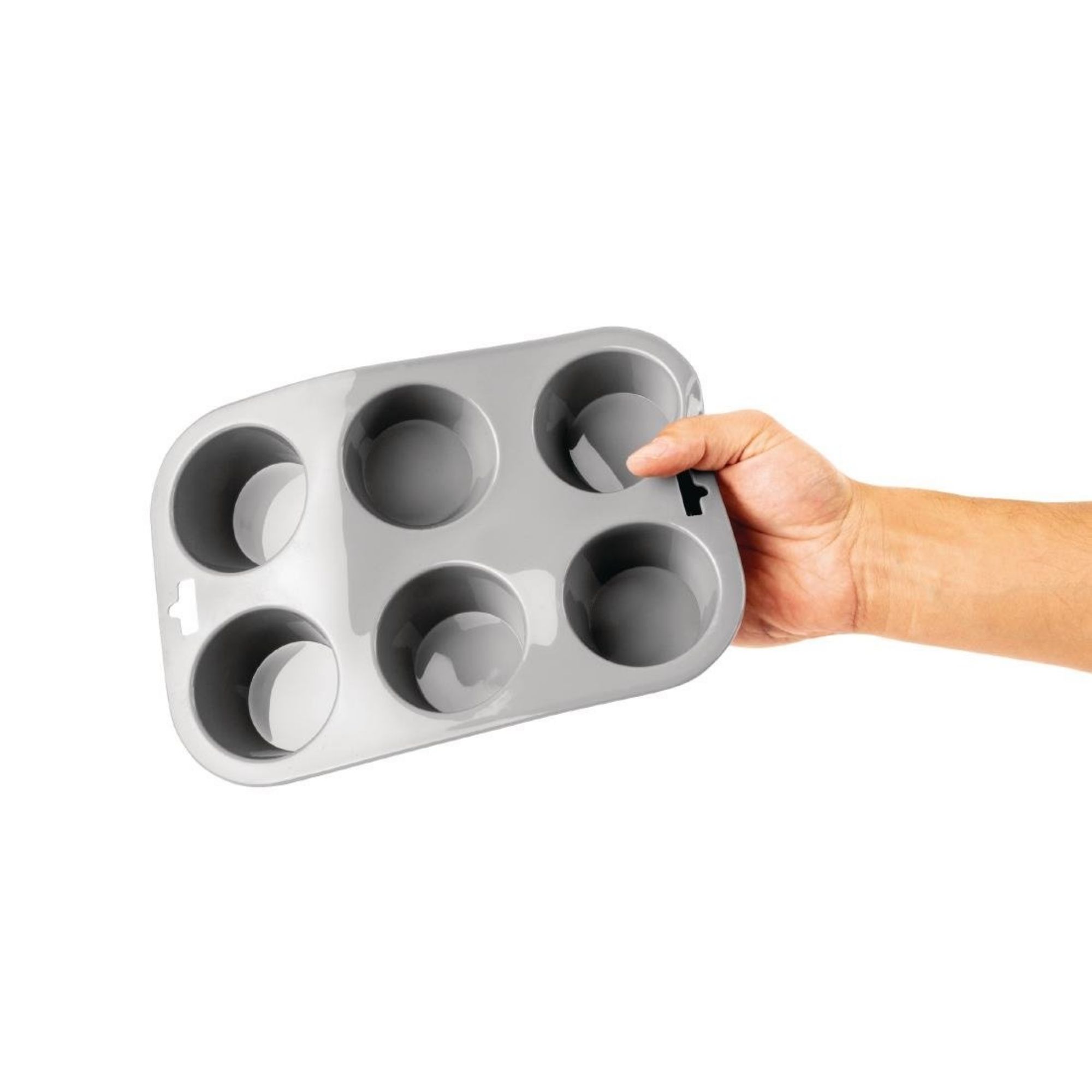 Picture of Vogue Flexible Silicone Muffin Pan 6 Cup