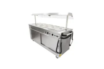 Picture of Parry MSB18G - Mobile Bain Marie Servery With Gantry
