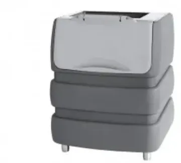 Picture of DC Ice Storage Bins - Modular Ice Bin - B530 - B530 Plastic