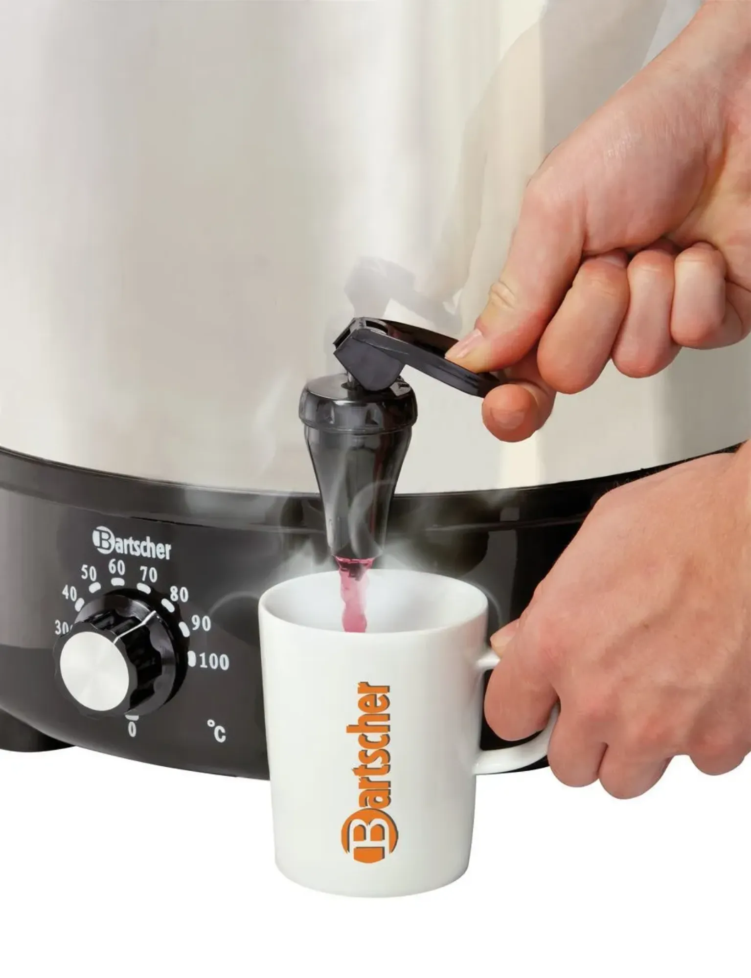 Picture of Bartscher Mulled wine pot, bl.w. canner 30L, SS