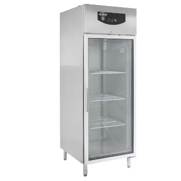 Picture of CombiSteel Refrigerator Mono Block Single Stainless Steel Glass Door 597 Litre