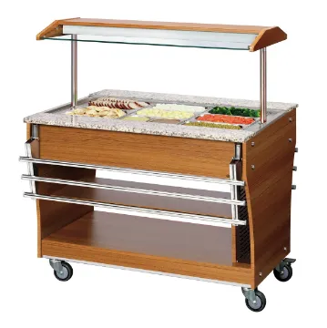 Picture of Bartscher Buffet trolley, hot, 3x 1/1GN