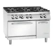 Picture of Bartscher Gas stove, 6BR, gsO 2/1GN, NS