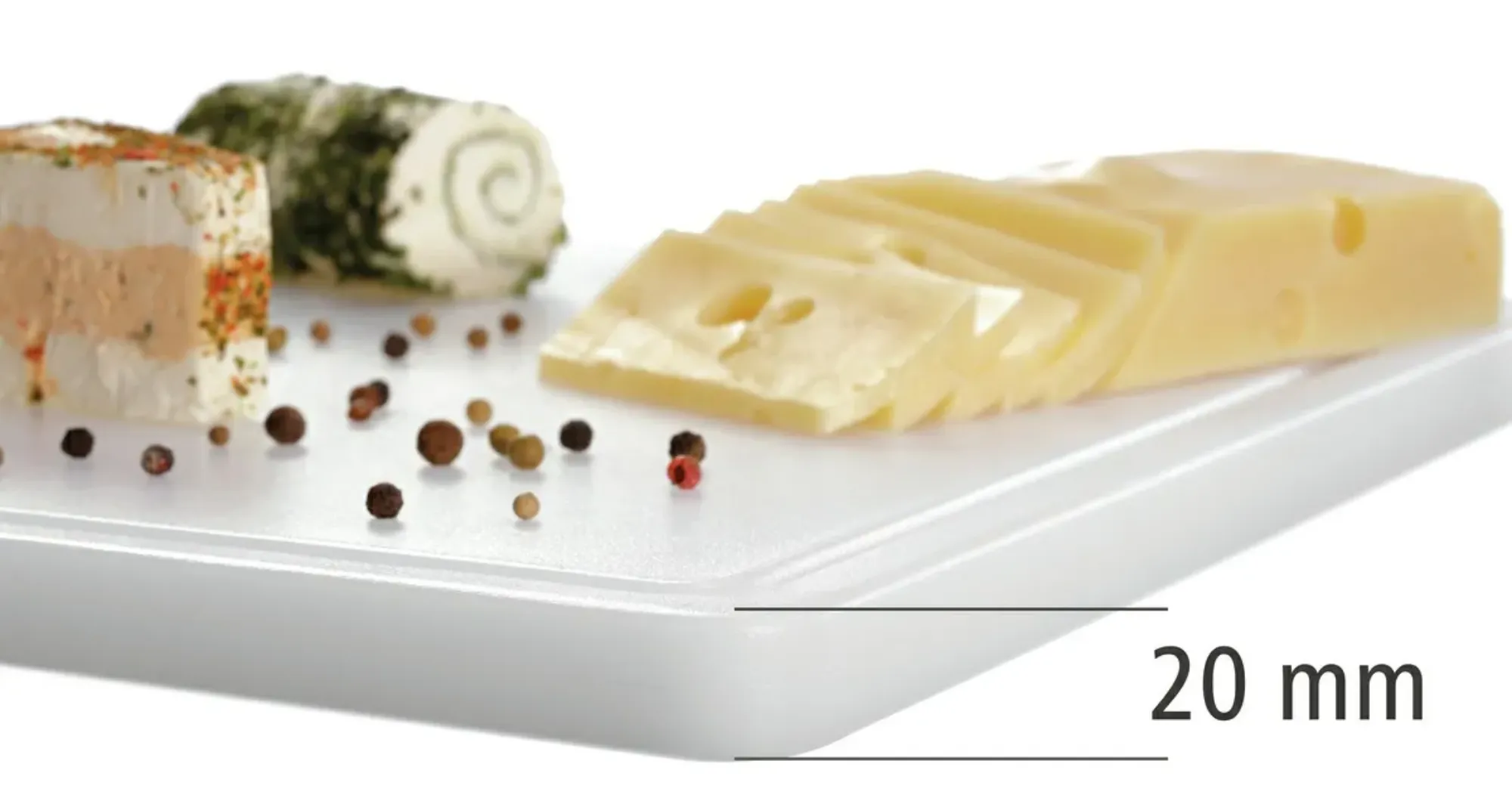 Picture of Bartscher Cutting board PRO 53x32 W-R