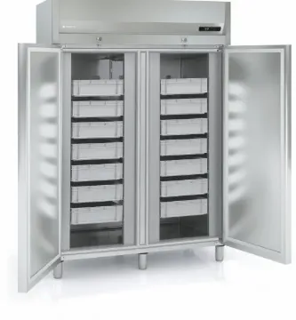 Picture of Coreco AP-1002 Double Door Refrigerated Fish Storage Cabinet 1330 Litres