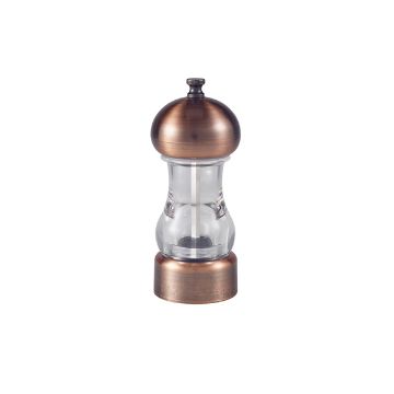 Picture of GenWare Antique Copper Top Salt/ Pepper Grinder 14cm - Pack of 6