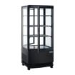 Picture of Polar C-Series Energy Efficient Curved Door Display Fridge Black 86Ltr