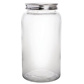 Picture of Vogue Glass Screw Top Preserving Jar 800ml (6 Pack)