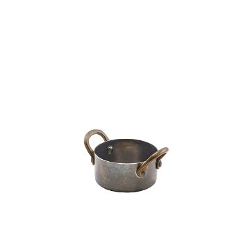 Picture of GenWare Vintage Steel Mini Casserole Dish 7 x 3.75cm - Pack of 6