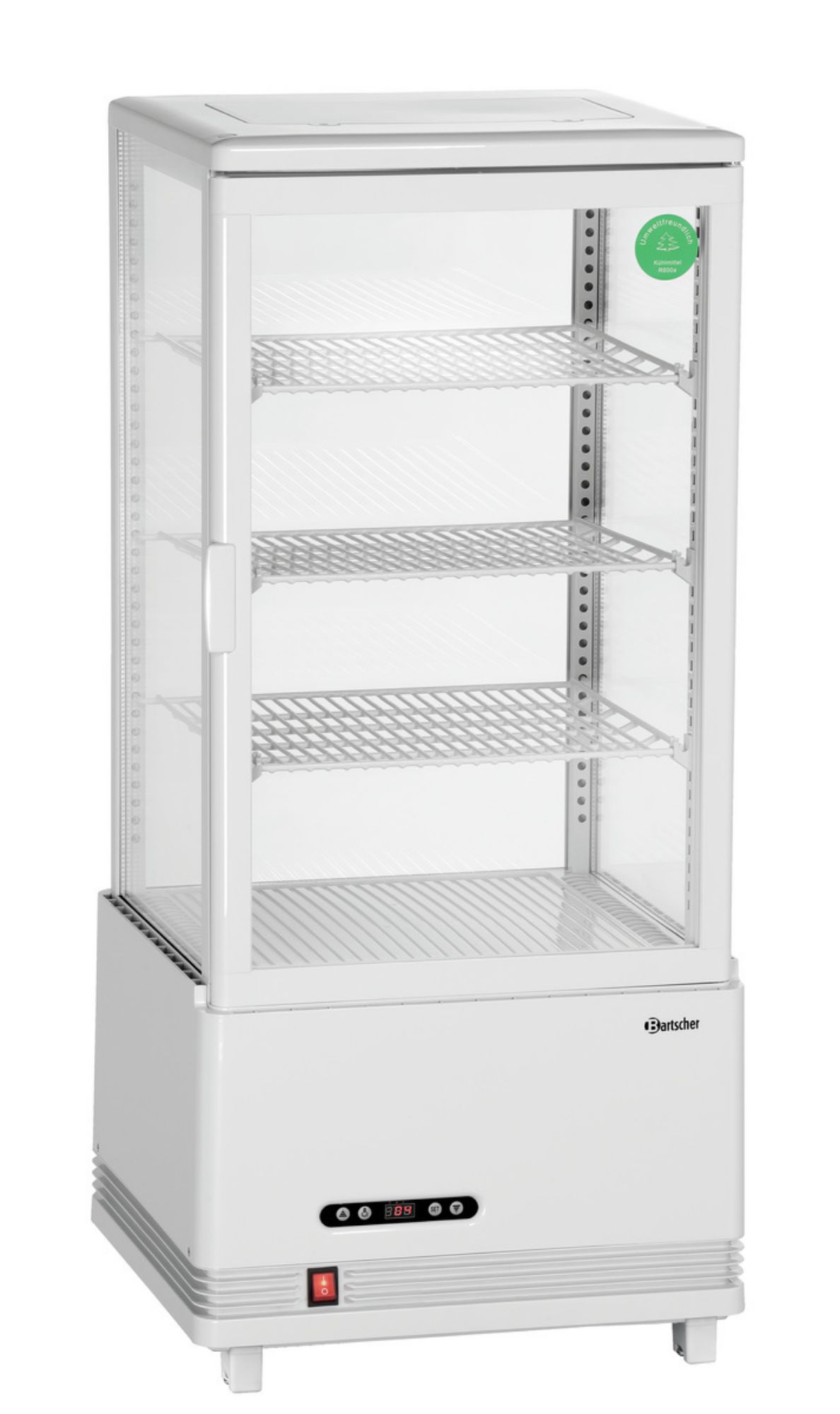 Picture of Bartscher Mini refrigerated showcase 78L-WE/L