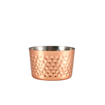 Picture of GenWare Copper Plated Hammered Mini Serving Cup 8 x 5cm