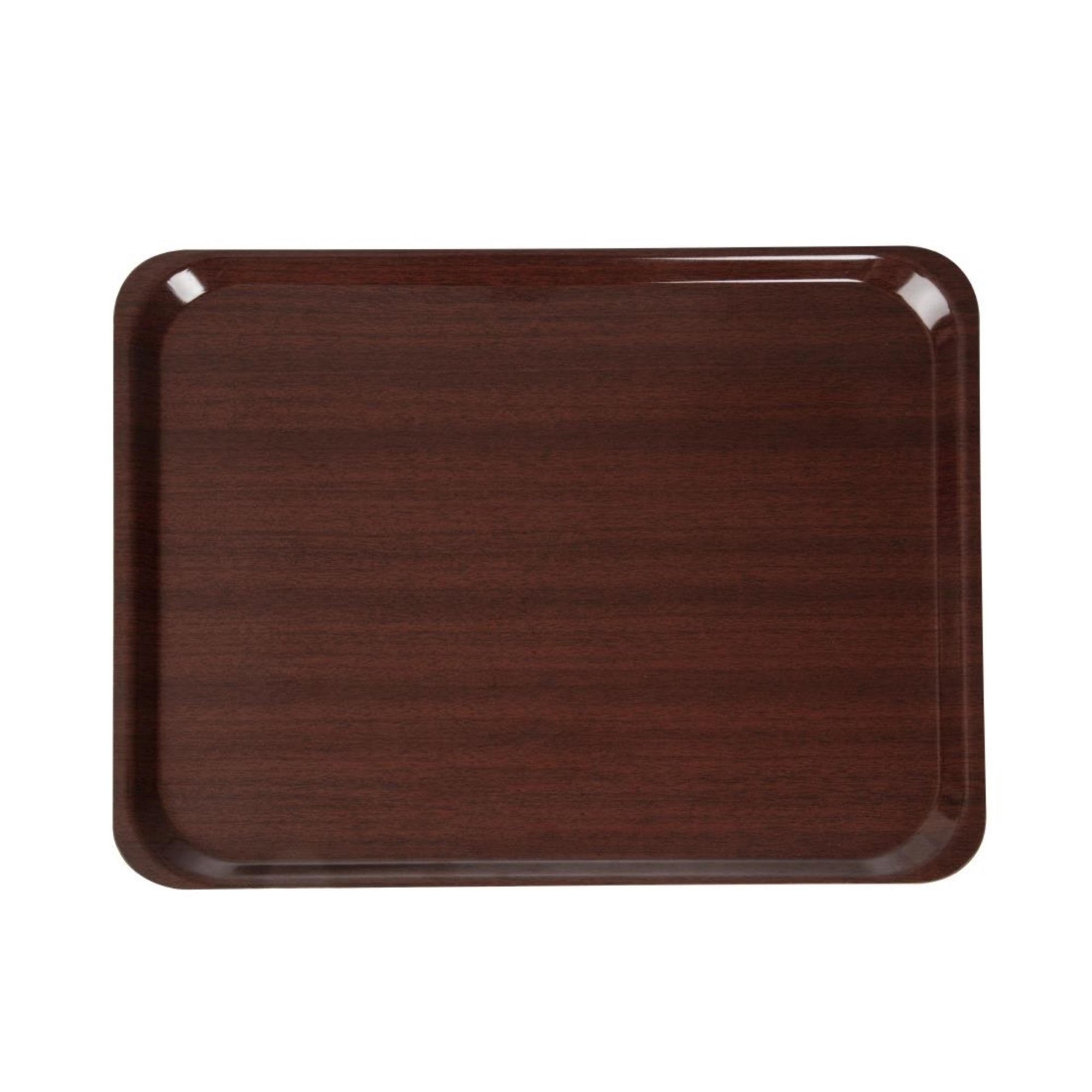 Picture of Cambro Capri Laminate Canteen Tray Mahogany 460mm