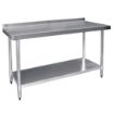 Picture of Vogue Stainless Steel Prep Table with Upstand 1800mm