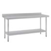 Picture of Vogue Stainless Steel Prep Table with Upstand 1800mm