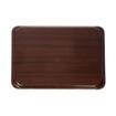 Picture of Cambro Capri Laminate Canteen Tray Mahogany 460mm - U417